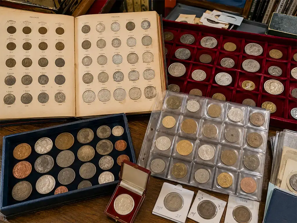 Collection de monnaies et médailles