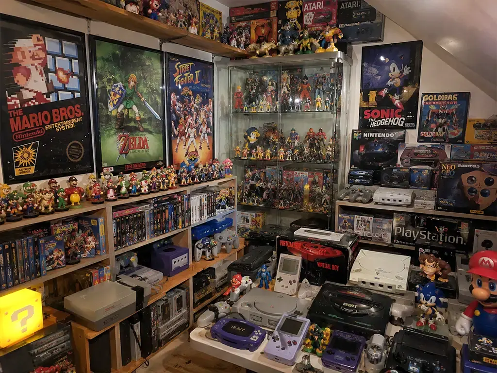 Jeux vidéo et objets pouvant être triés ou valorisés lors d’un débarras