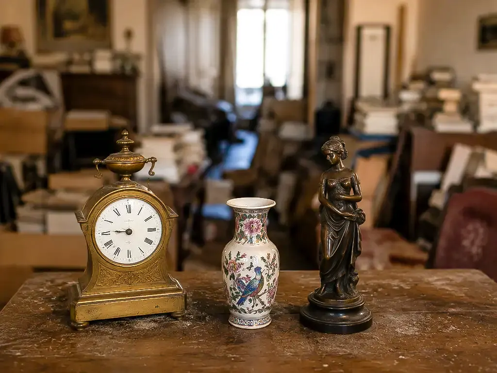 Objets anciens pouvant être estimés avant un débarras de maison